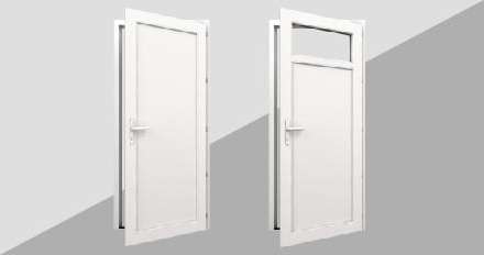Porte de service PVC / ALU