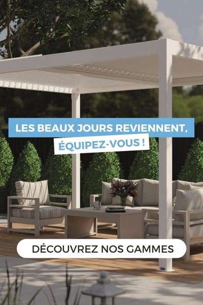La saison des Pergolas arrive à grands pas !