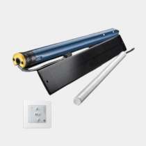 Motorisation radio Somfy Solar IO avec une télécommande Smoove origin IO