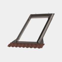 Raccord EDW pour tuiles jusqu’à 120mm pose tradi rouge-brun 55x70