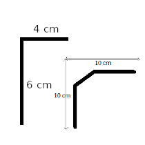 Kit Cornière d'habillage PVC (dans le cas d'une rénovation) 6x4 3 côtés + cornière basse 10x10 à pan coupé à adapter - Blanc