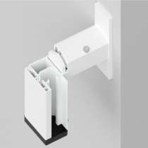 Pose avec supports d'éloignement 38x31mm