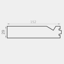 Tapées pour isolation avec doublage de 200 mm