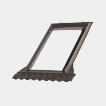 Raccord EDW pour tuiles jusqu’à 120mm pose tradi Gris anthracite 55x70