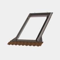 Raccord EDW pour tuiles jusqu’à 120mm pose tradi ocre-jaune 55x78