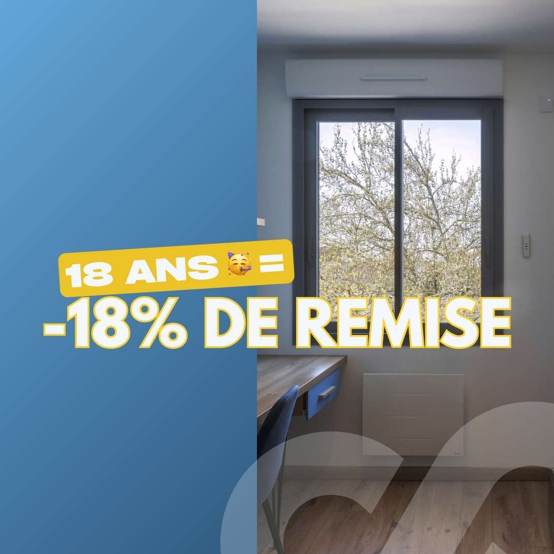 18% pour les 18ans de Brico Fenêtre code BRICO18ANS