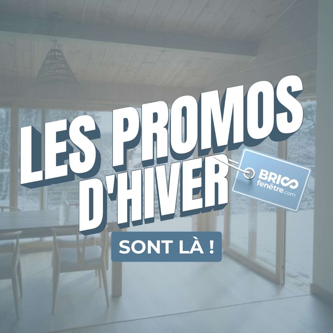 Promo d'hiver : 15% sur une sélection PVC, ALU et Bois jusqu'au 21/01 !