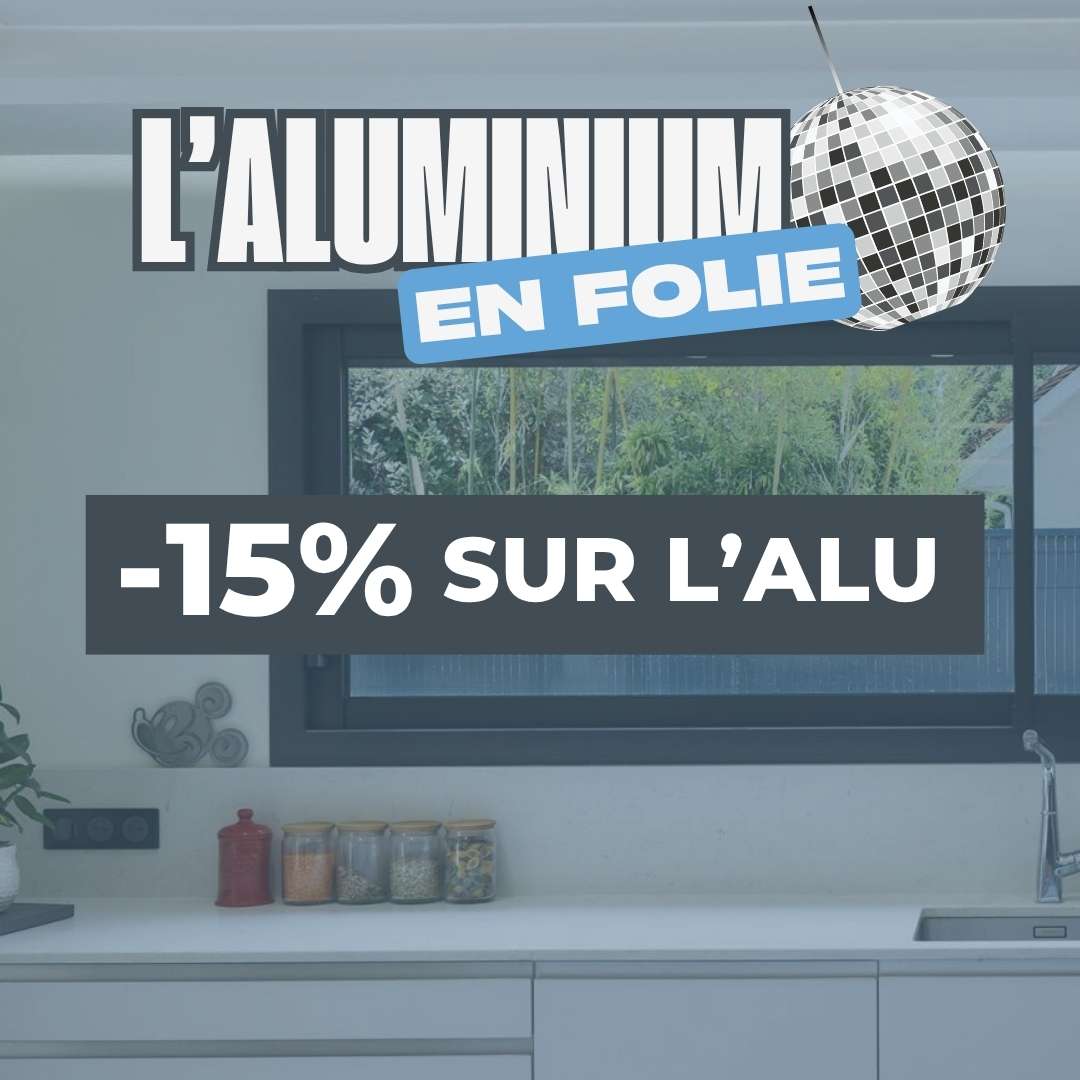 15% sur tout l'ALU du site !