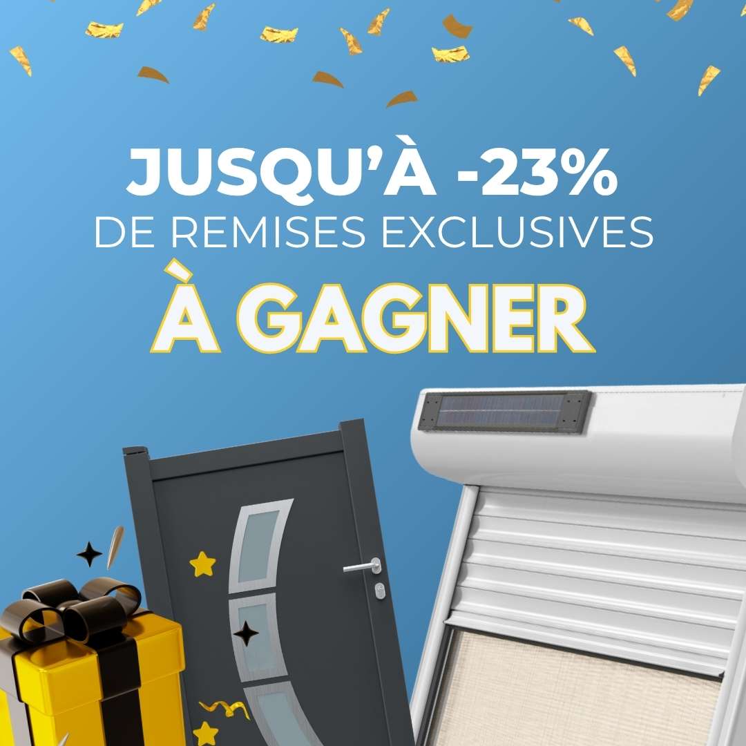 Jusqu'à 23% à gagner pour l'anniversaire Brico Fenêtre !