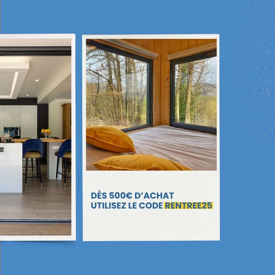 16% de remise dès 500€ d'achat avec le code RENTREE25 jusqu'au 16/09/25 !