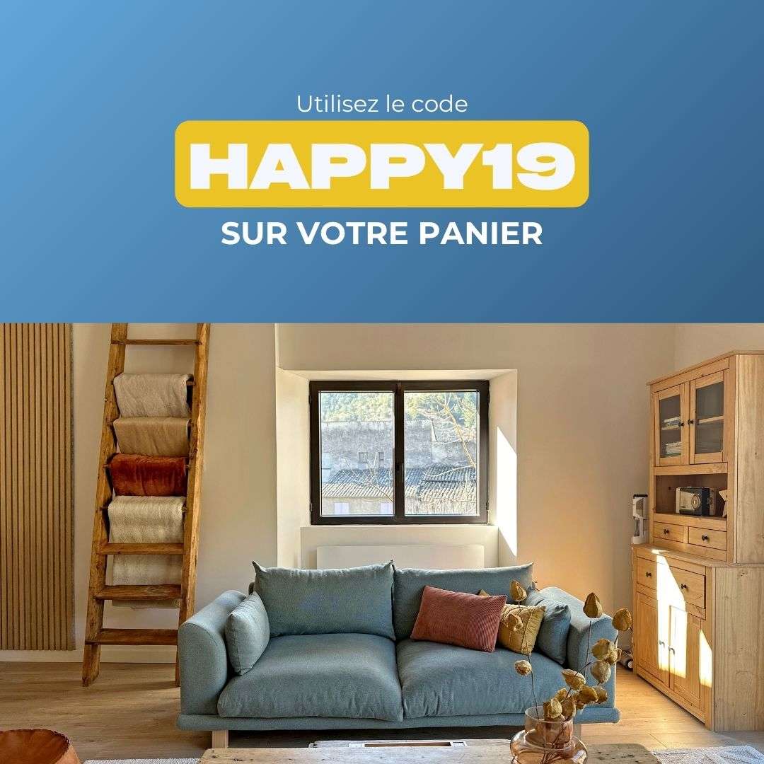 Anniversaire Brico Fenêtre : 16% sur votre panier avec le code HAPPY19 jusqu'au 31/10 !