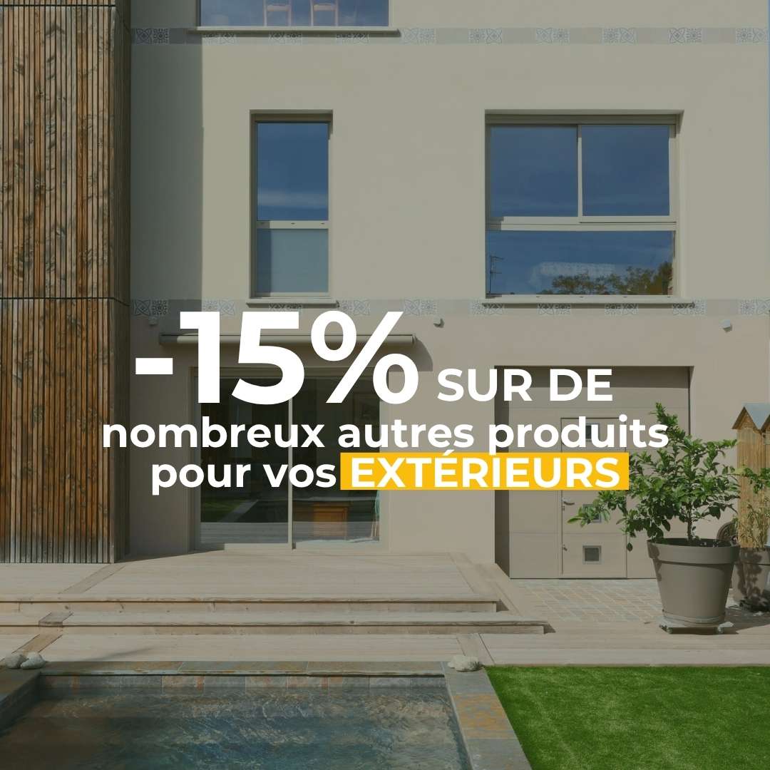 15% pour préparer votre été sur une sélection de produits !