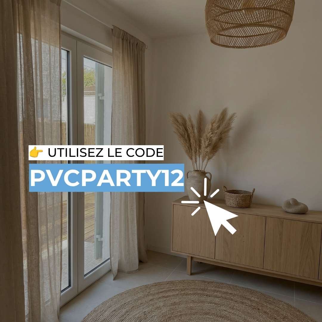 12% sur tout le PVC du site !