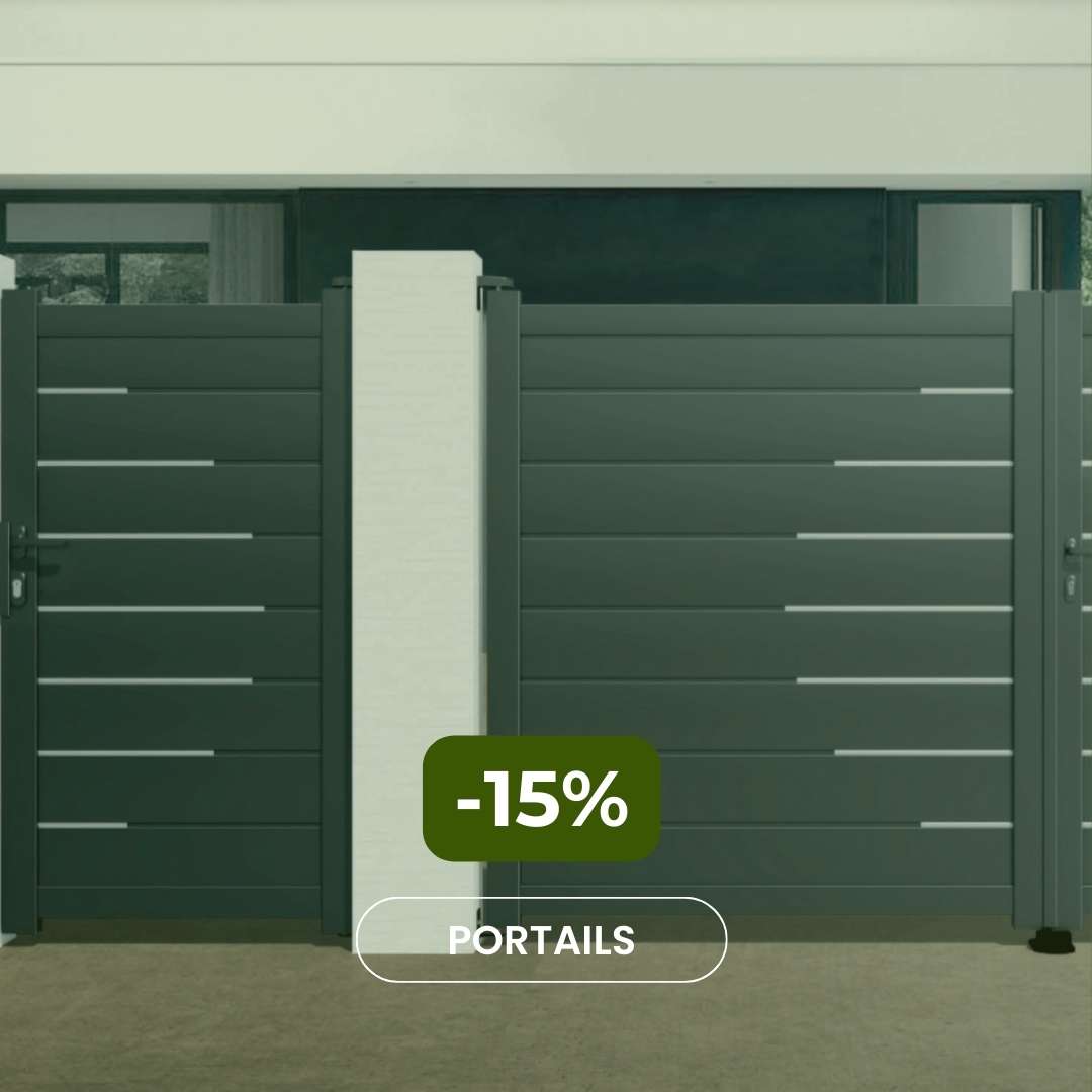 15% pendant 10 jours sur les portails !