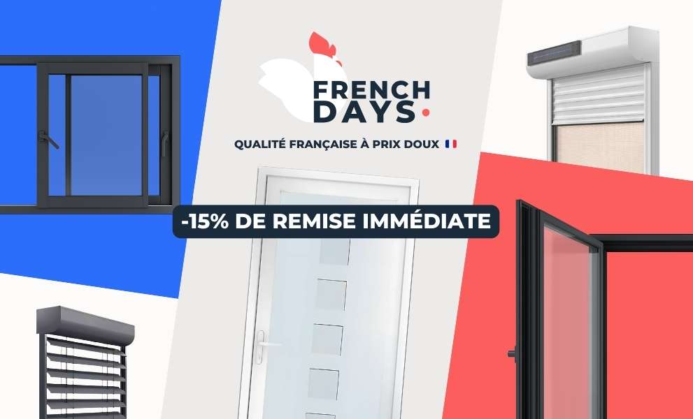15% de remise pour les French Days avec Brico Fenêtre