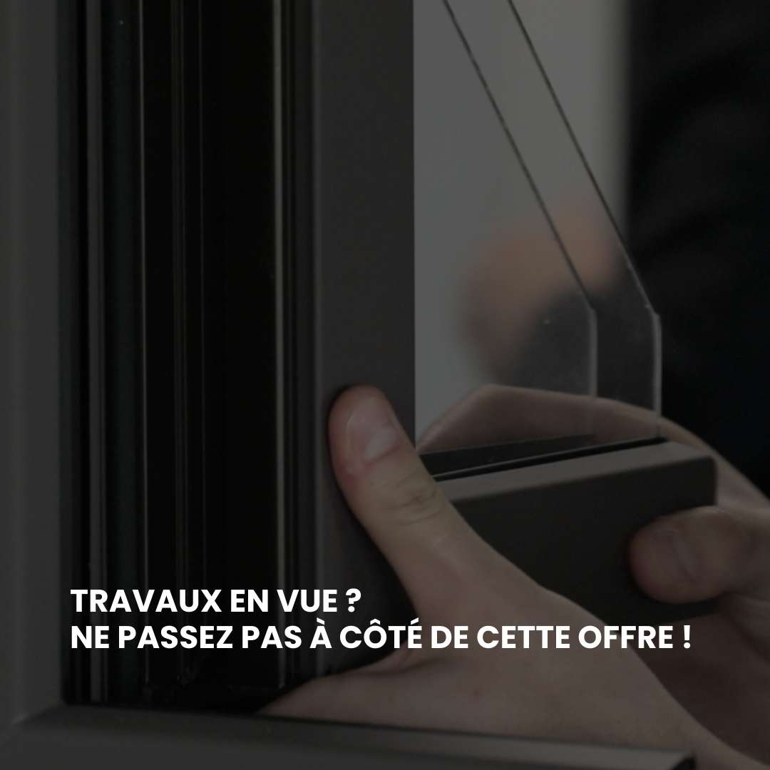 12% sur le PVC, l'ALU et le bois jusqu'au 31/03/25