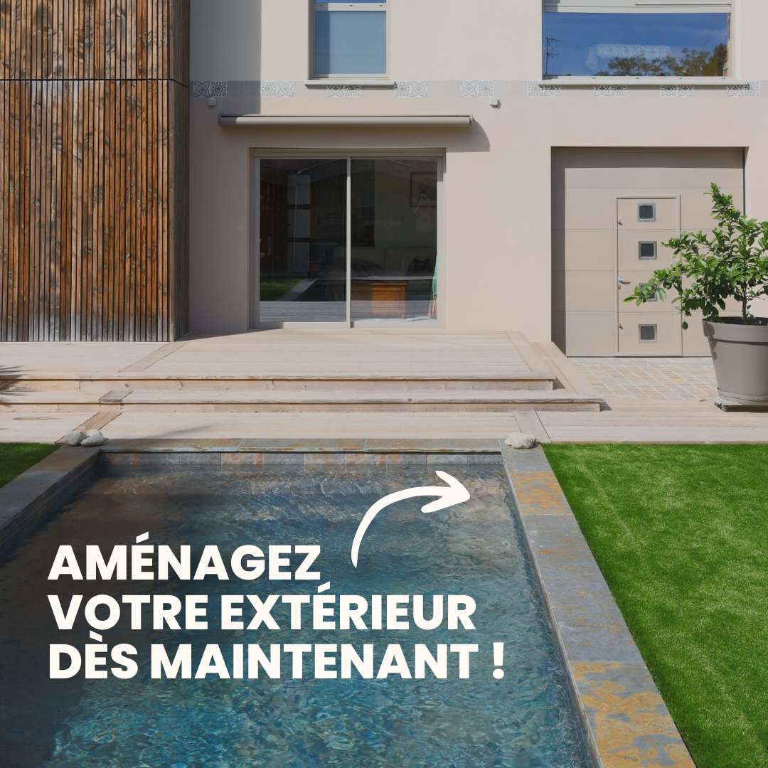 15% pour aménager votre extérieur jusqu'au 31/03/25