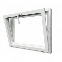 Fenêtre ALU gamme Titans 1 vantail soufflet abattant fermé