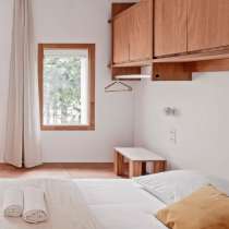 Châssis fixe simple Bois gamme Oxygène dans une chambre