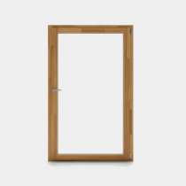 Porte Fenêtre Bois gamme Oxygène 1 vantail ouverture à la française