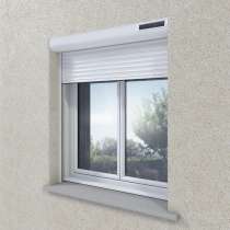 Volet roulant ALU Rénovation motorisation radio solaire pose en tunnel sous linteau