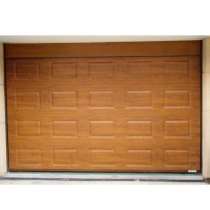 Porte de garage sectionnelle 3m50 blanche ambiance