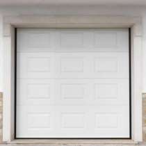 Porte de garage sectionnelle 3m50 blanche ral 9010