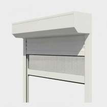 Volet roulant rénovation filaire avec moustiquaire intégrée blanc 9016