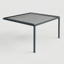 Pergola Bioclimatique appui façade 2 pieds