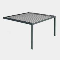 Pergola Bioclimatique appui façade 2 pieds