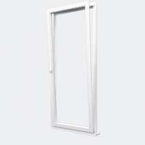 Porte Fenêtre PVC gamme Confort 1 vantail oscillo-battant ouvert