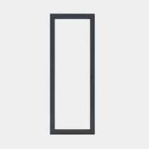 Porte Fenêtre ALU gamme Titans 1 vantail à la française fermé