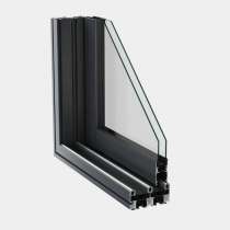Baie coulissante alu 3 rails