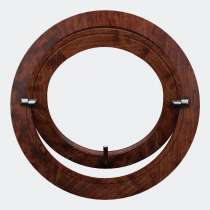 Oeil de boeuf Bois 1 vantail ouverture basculante