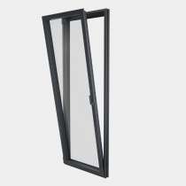 Porte Fenêtre ALU gamme Titans 1 vantail oscillo-battant ouvert