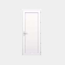 Porte de service pvc blanc ral 9016