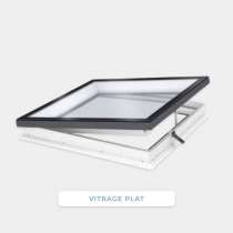 Fenetre de toit plat VELUX motorise