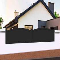Clôture en ALU gris anthracite
