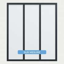 Verrière ALU sur mesure 3 vitrages simple