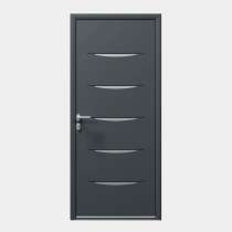 Porte d'entrée ALU insert alunox RAL7016