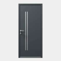 Porte d'entrée ALU insert alunox RAL7016