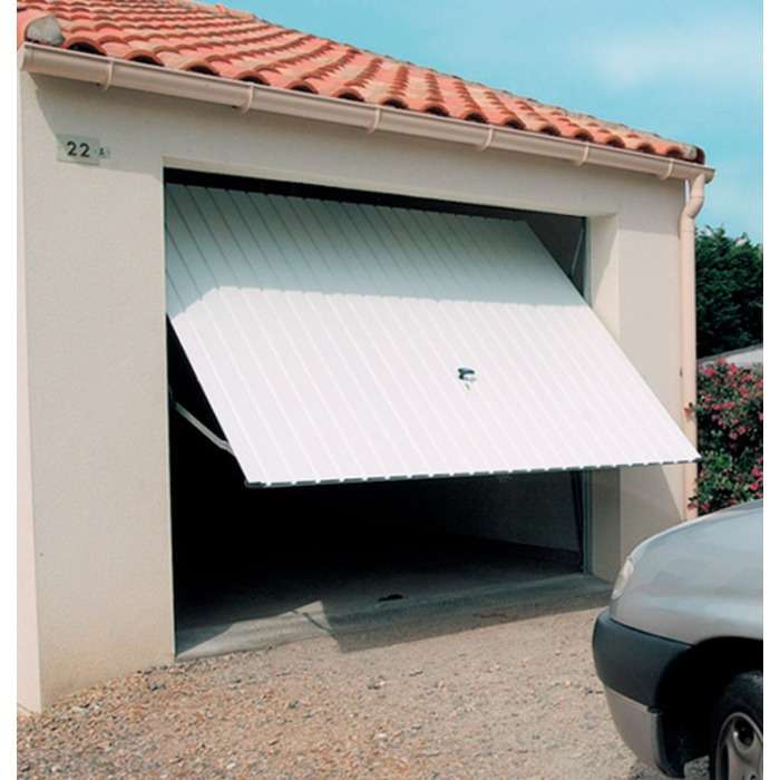 GARAGE MÉTAL AVEC PORTE MOTORISEE - Acier galvanisé