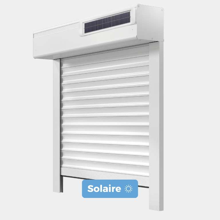 Volet roulant ALU ITE motorisation radio solaire