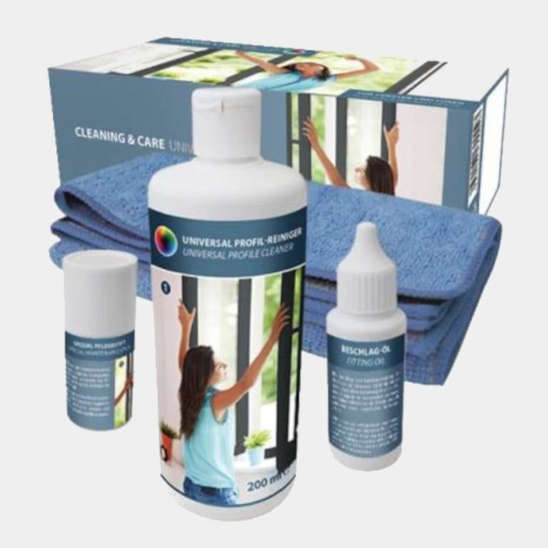 Kit d'entretien pour fenêtre universel