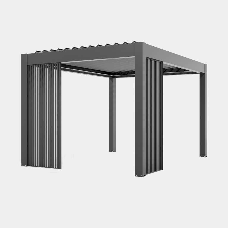 Panneau de décor tube vertical pergola