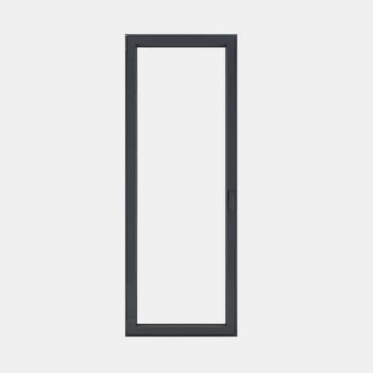 Porte Fenêtre ALU gamme Titans+ 1 vantail à la française fermé