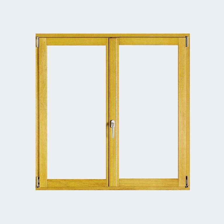 Fenêtre Bois gamme Agilité 2 vantaux ouverture oscillo-battant
