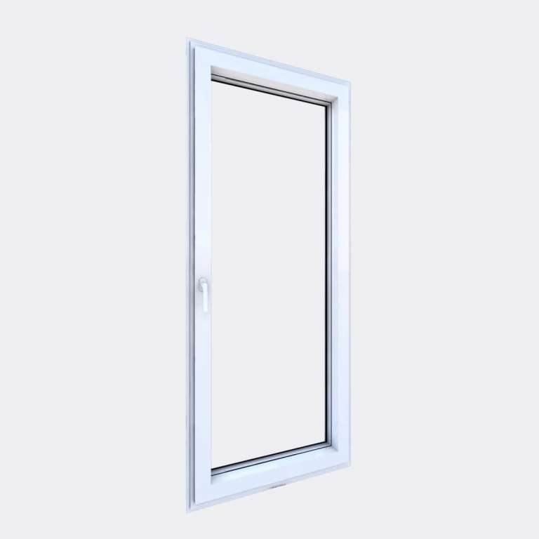 Porte Fenêtre ALU gamme Titans 1 vantail oscillo-battant fermé