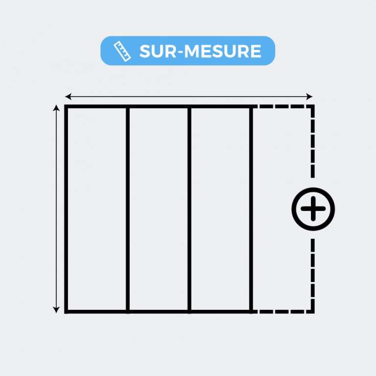 Verrière Atelier Gamme L'Original Acier de 1 à 9 vitrages sur mesure