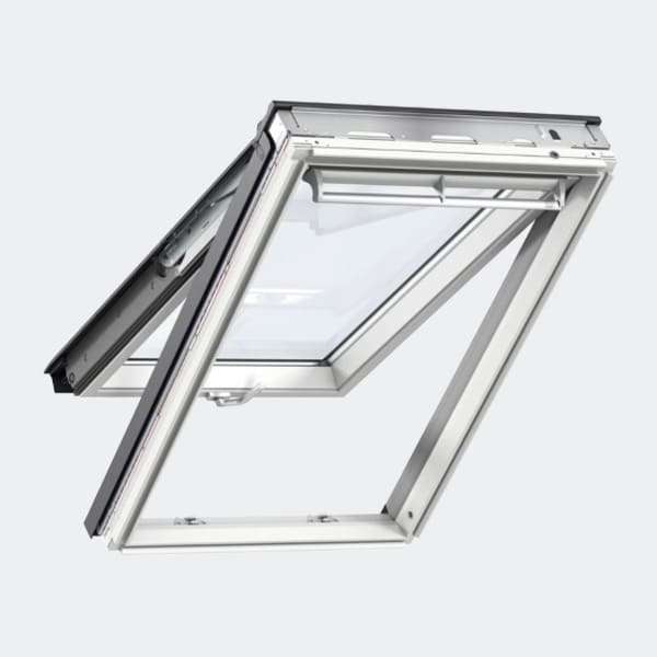 Fenetre de toit projection Whitefinish VELUX GPL 2076